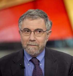 Influential advice: Nobel Prize-winning economist Paul Krugman.