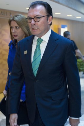 Mexico's finance minister, Luis Videgaray.