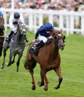 Royal Ascot winner: Acapulco had enough to win the Queen Mary Stakes at Royal Ascot.