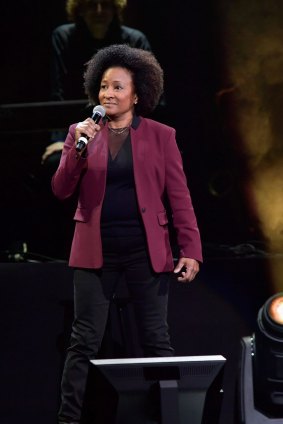 Wanda Sykes performing at the 22nd Annual Comics Come Home performance to benefit the Cam Neely Foundation for Cancer Care in Boston.