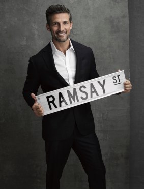 Tim Robards plays Pierce Greyson on Neighbours.