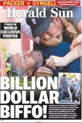 How News Corp papers used the  photographs the company bought for more than $200,000. The images were taken by Brendan Beirne and Sione Chown, and handled by Media Mode.