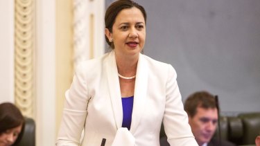Opposition Leader Annastacia Palaszczuk 