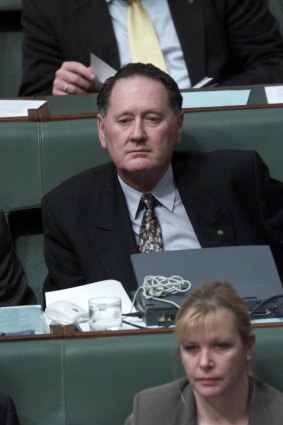 Former federal MP Peter Lindsay, OAM.