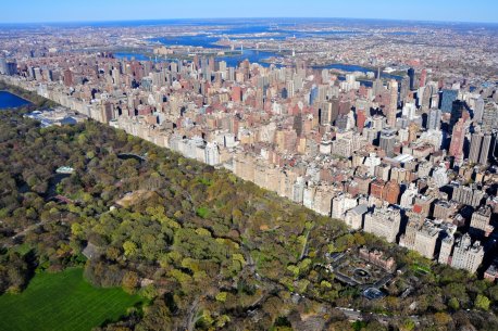 Start your New York City trip with a visit to Central Park.