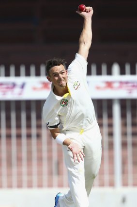 Test debut tipped: Stephen O’Keefe.