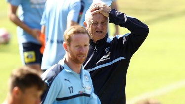 Once an "actor", now truly a coach: Graham Arnold.