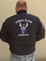 Vigilante Style Group Soldiers Of Odin Patrolling Melbourne Cbd