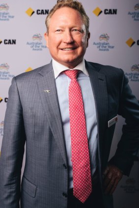 Mining mogul Andrew Forrest