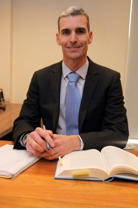 Canberra barrister Glenn Theakston. 