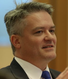 Finance Minister Mathias Cormann.