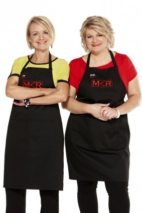 Seven's latest restructure opened with a picture from hit My Kitchen Rules.