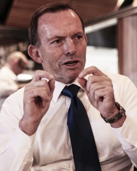"I have not the slightest recollection of the claimed conversation with colleagues and I don't leak, even to The Australian," Tony Abbott told Fairfax Media. 