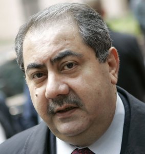 Iraq's Finance Minister Hoshiyar Zebari in 2007.