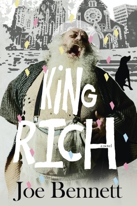 <i>King Rich</i> by Joe Bennett, designed by Darren Holt, Best Designed Commercial Fiction Book for 2016.