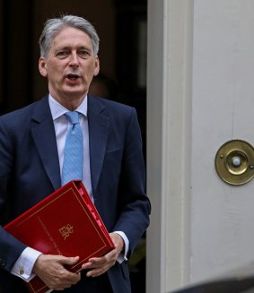 Britain's Chancellor of the Exchequer, Philip Hammond, said that voters are weary of austerity.