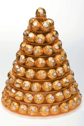 Ferrero Rocher chocolate.