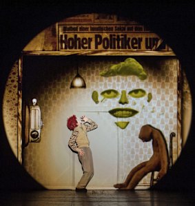 <em>Golem</em> is a clever combination of animation, live music and performance by British theatre company 1927.