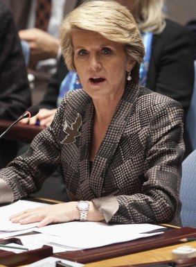 Julie Bishop: Obama overstated climate change threat to Great Barrier Reef. 