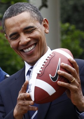 Barack Obama has reminded US athletes of their "responsibilities to fans and employers". 
