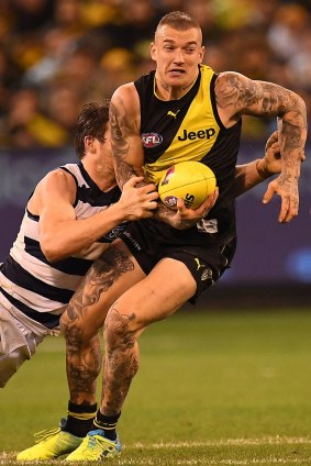 Dustin Martin is the undisputed x-factor of the Richmond side. 