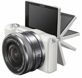 The Sony a5100 compact mirrorless camera