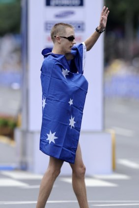 If Australian race walker Jared Tallent was beaten by a dirty winner, how many other athletes suffered the same fate?