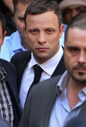 Convicted: Oscar Pistorius said he believed an intruder was in his house.