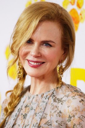 Sponsored acting prizes ... Nicole Kidman.
