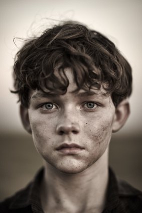 Coming of age: David Darcy's arresting portrait of actor Levi Zane Miller.