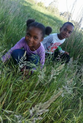 Supplied photos of Ezvin and Furaha, the two children found alongside their mother after a suspicious blaze in Bonner.