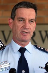 Allegations of improper conduct: Police Commissioner Andrew Scipione.