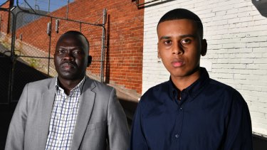 Richard Deng (left) and Ahmed Hassan believe repeat offenders are falling through the cracks.