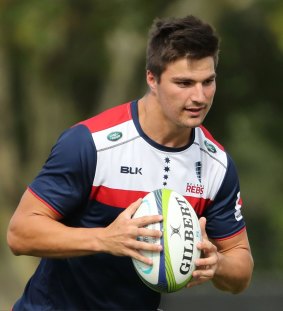 Played out: Jack Maddocks impressed Rebels coach Tony McGahan.