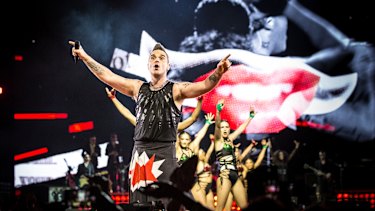 Robbie Williams review: An evening of good old-fashioned cheeky fun
