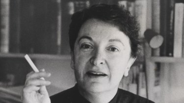 The late film critic Pauline Kael, as pictured in Newsweek.

