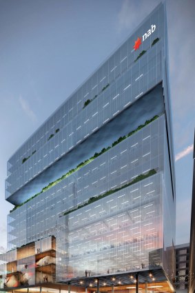 New NAB office tower at 3 Parramatta Square, being developed by Walker Corp.