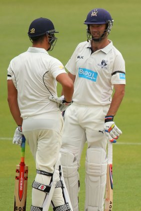 Marcus Stoinis and Rob Quiney were in fine form for Victoria.