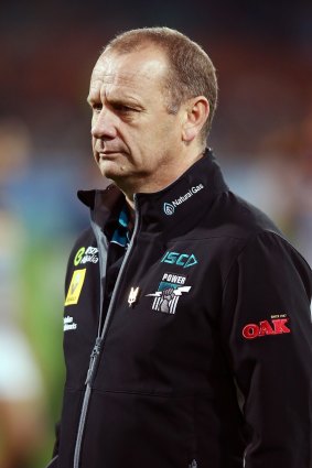Power coach Ken Hinkley says his team will have to defend really hard against the Crows.