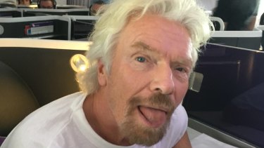  Richard Branson: Not alone in the space business.