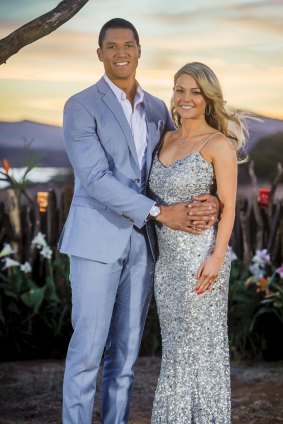 Together no more: <i>The Bachelor</i>'s Blake Garvey and Sam Frost.