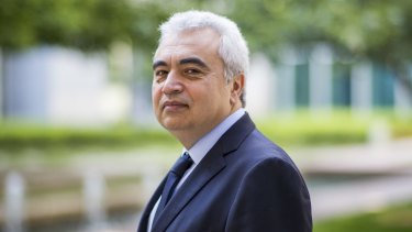 Fatih Birol, IEA's director-general, during a visit to Canberra in 2016.