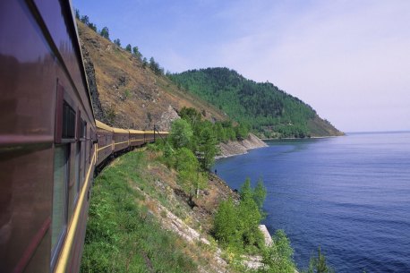 The Trans-Siberian stretches 10,000km from Moscow all the way to Vladivostok.