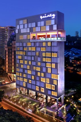 The Quincy Hotel Singapore.