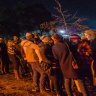 Willie Smith’s Apple Farm’s annual Mid Winter Festival is a kind of mini Burning Man, with an effigy of Big Willie set alight.