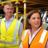 Tim Mander – with Deb Frecklington on the hustings – had been said to be considering whether his association with the losing campaign would count against him in a leadership bid.