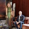 Andrew Penn and Kallie Blauhorn found a home that could accommodate their passion – more than 300 artworks across every conceivable medium. 