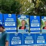 Court orders ‘green’ signs in Higgins to be taken down; AEC says Monique Ryan’s signs may breach electoral laws
