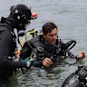 Police divers found a man's body at Cascade Gorge about 4pm. 