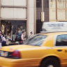 New York City yellow cabs.